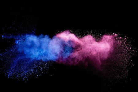 Цветной дым для фотошопа