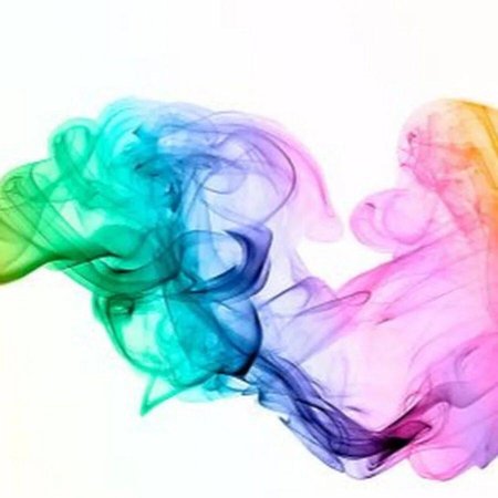 Цветной дым для фотошопа без фона