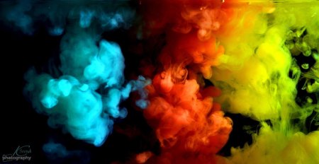 Colored smoke