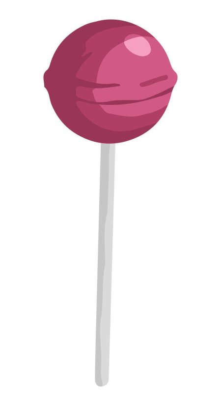 Чупа чупс на прозрачном фоне