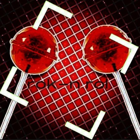 Красный чупа чупс