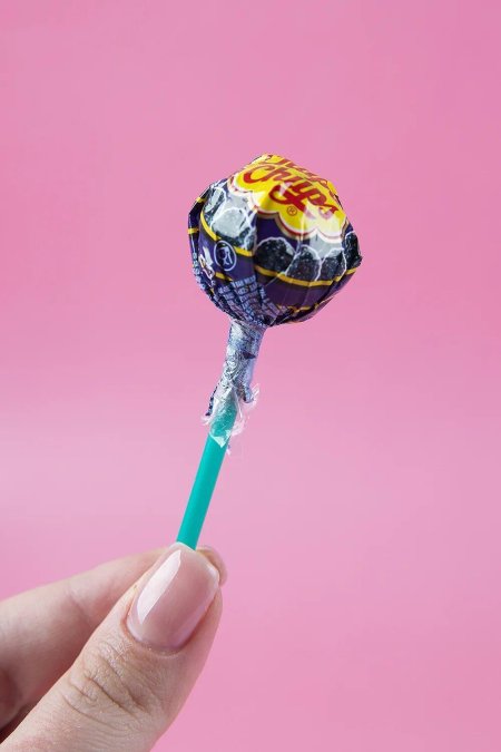 Чупа Чупс с ежевикой