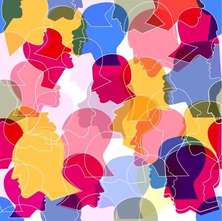 Абстракция люди