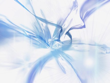 Абстракция в голубых тонах