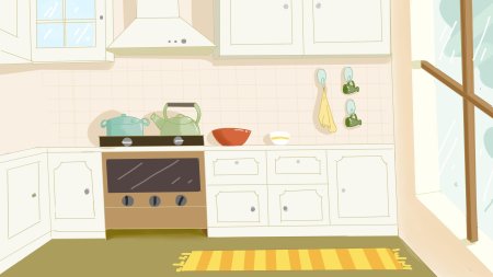 Кухня иллюстрация