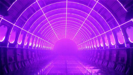 Неоновый тоннель