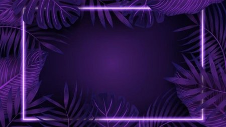 Неоновая рамка