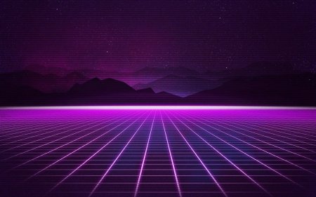 Retro synthwave