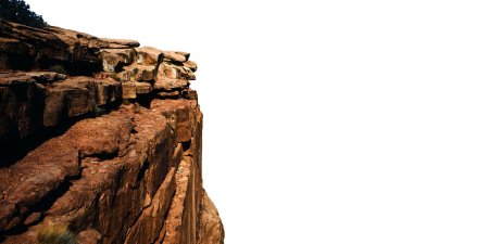 Скала без фона