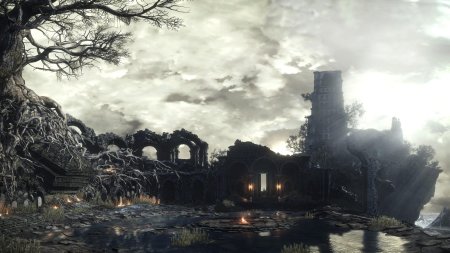 Dark Souls 3 пейзажи