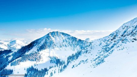 Заснеженные горы