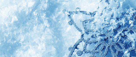 Снежинка фон