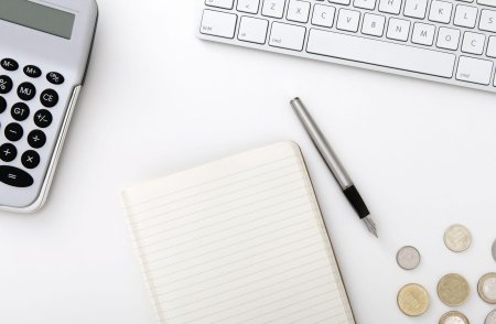 Блокнот с калькулятором