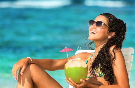 Коктейль на пляже