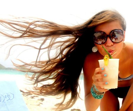 Коктейль на пляже