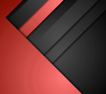 Красно черная абстракция