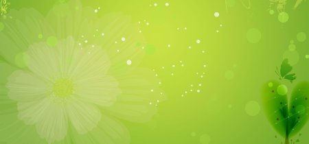 Красивый зеленый фон для презентации