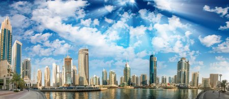 Skyline of dubai