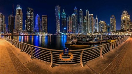 Ночной Дубай Марина