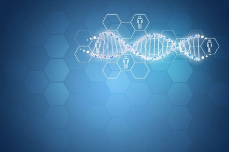 Фон для презентации по генетике