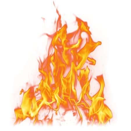 Огонь для фотошопа на прозрачном фоне