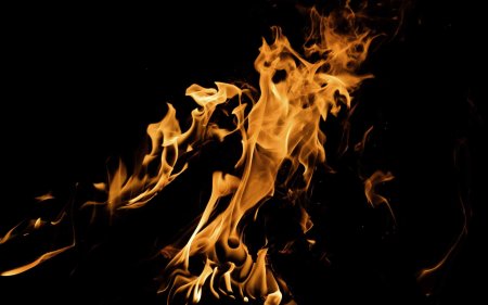 Заставка огонь