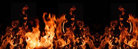 Фон огня