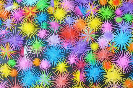 Фейерверк разноцветный