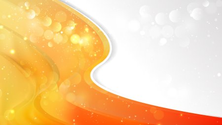 Абстракция оранжевая