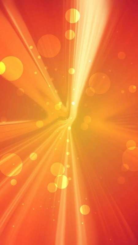 Оранжевая абстракция