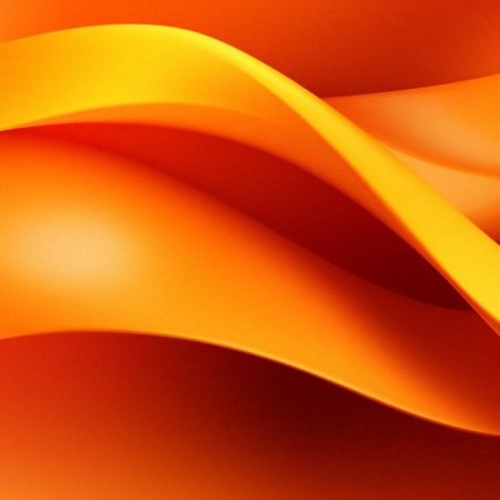 Абстракция оранжевая