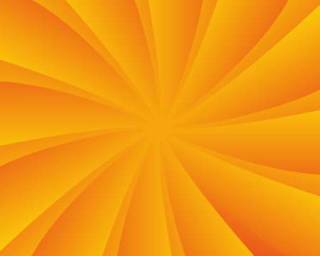 Оранжевый фон лучи
