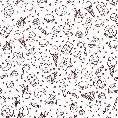 Паттерн для мороженого