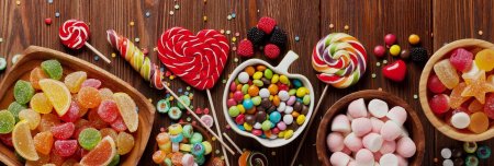 Конфеты и печенье
