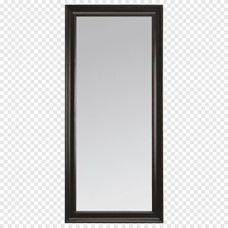 Зеркало прямоугольное в черной раме