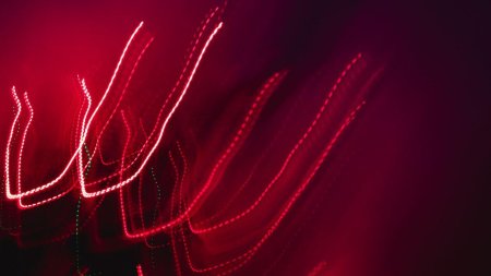 Красный неоновый фон