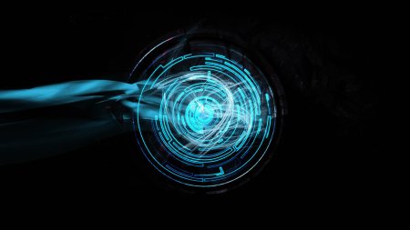 Футуристическая абстракция