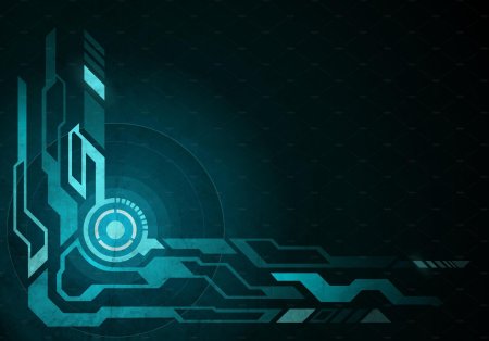 Хай тек фон