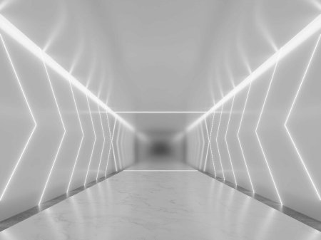 Футуристический фон светлый