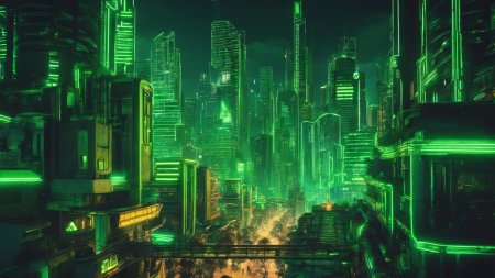 Futuristic city