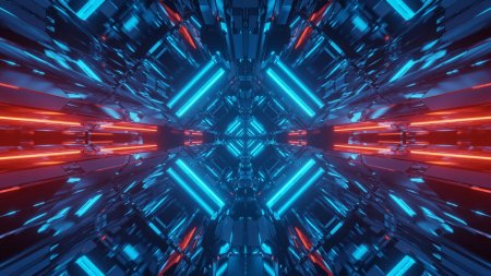 Футуристичный фон