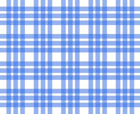 Синяя ткань в клетку
