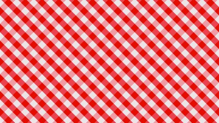 Скатерть в красную клетку