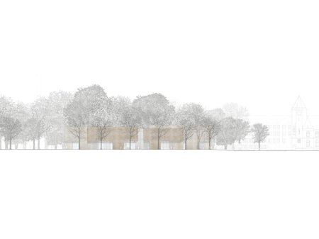 Антураж деревья архитектурная Графика