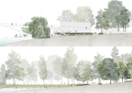 Фон для подачи архитектурного проекта