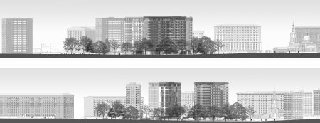 Развертка по улице