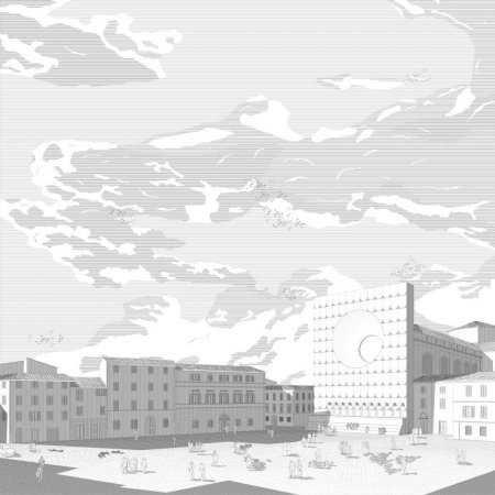 Фон для фасада архитектурного проекта