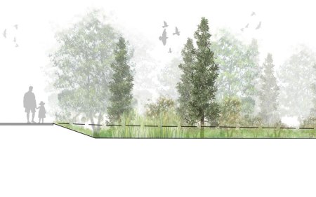 Фон для архитектурного проекта природа