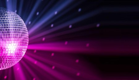 Диско шар фон