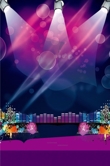 Макет афиши для вечеринки